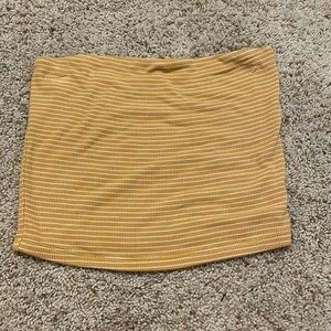 american eagle tube top ribbed look